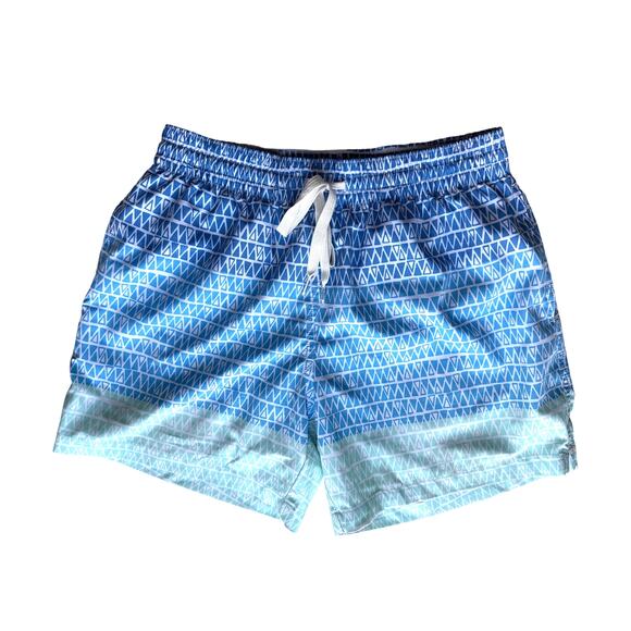 Chubbies Classic Swim Trunks Men’s Size Small Blue The Ocean Trifectas Beach - Picture 1 of 7